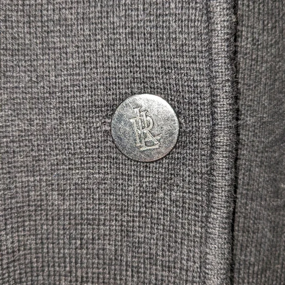 Ralph Lauren Gray Knit Jacket XSMALL - Picture 4 of 8